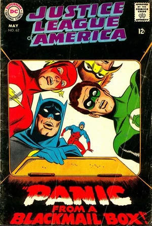 Cover for Justice League of America #62