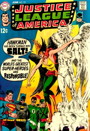 Cover for Justice League of America #72