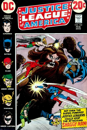 Cover for Justice League of America #104