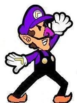 Paper Waluigi