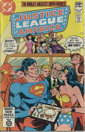 Cover for Justice League of America #187