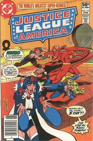 Cover for Justice League of America #191