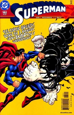 Cover for Superman #182