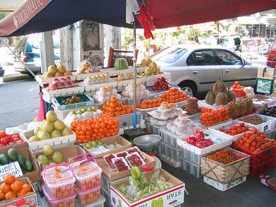 Manila Fruit Vendor - please help identify all the fruit