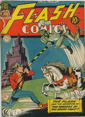 Cover for Flash Comics #34