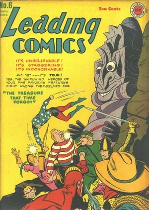 Cover for Leading Comics #6