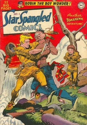 Cover for Star-Spangled Comics #102