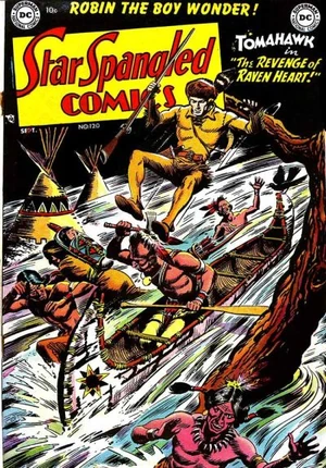 Cover for Star-Spangled Comics #120