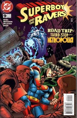 Cover for Superboy and the Ravers #9