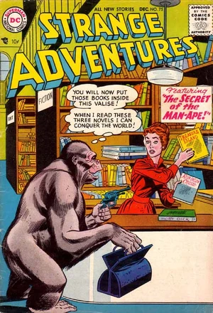 Cover for Strange Adventures #75