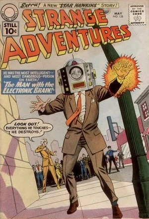 Cover for Strange Adventures #128