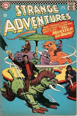 Cover for Strange Adventures #189
