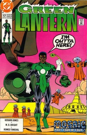 Cover for Green Lantern #17