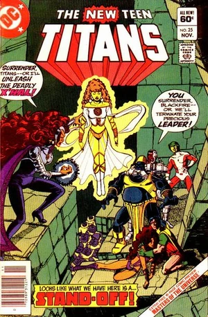 Cover for New Teen Titans #25