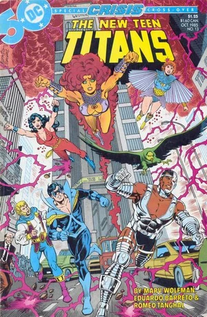 Cover for New Teen Titans #13