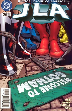 Cover for JLA #32