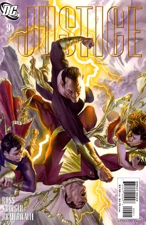 Cover for Justice #9