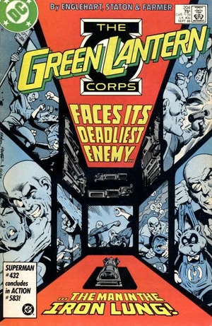 Cover for Green Lantern Corps #204