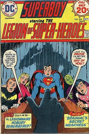 Cover for Superboy #204