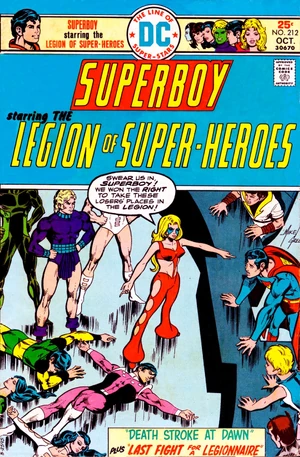 Cover for Superboy #212