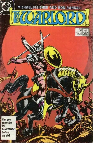 Cover for Warlord #110