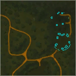 Pimpleback Mountains Map