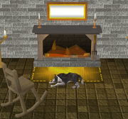 Sarah's fireplace