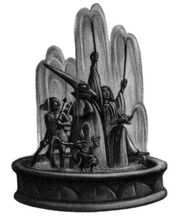 Fountain of magical brethren