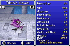 Estadisticas Tiburon Blanco