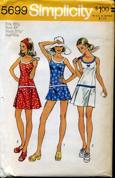 Vintage Sewing Patterns on Simplicity 5699 Vintage Sewing Patterns