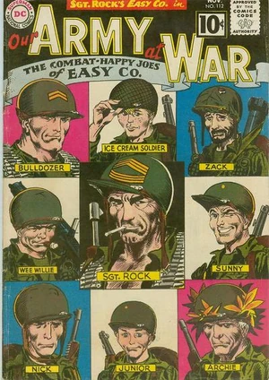 Cover for Our Army at War #112