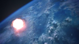 Virmire-The nuke explodes