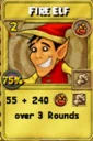 Fire Elf Treasure Card