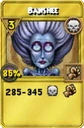 Banshee Treasure Card