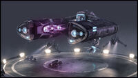 Halo Wars Spirit Dropship