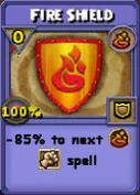 Fire Shield Item Card