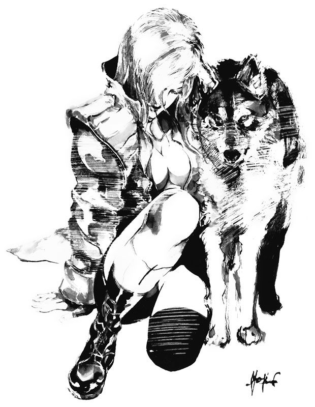 Raisah Silverwind Mgs-sketch-wolf