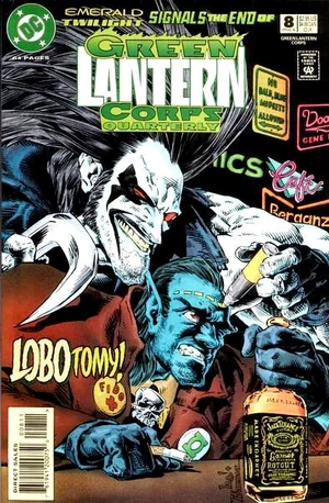 Cover for Green Lantern Corps Quarterly #8