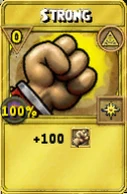 Strong Treasure Card