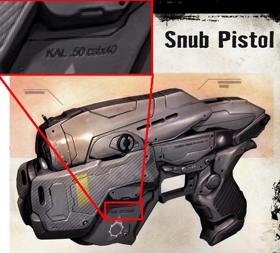 gears of war snub pistol