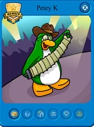 Petey k card
