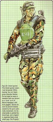 Machine-gunner