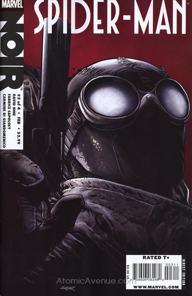 Noir Spiderman Comic. File:Spider-Man Noir Vol 1