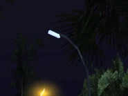 Farola estropeada
