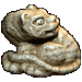 Sculpture tiger 75x75