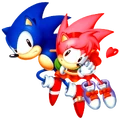 Sonic and Amy 1