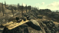 Wastelander Tent and Sniper Vista