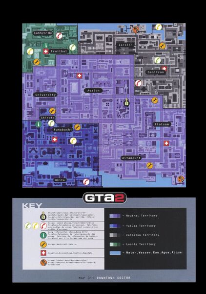 Gta 2 Map