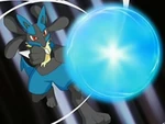 EP537 Lucario usando esfera aural