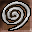 White Rat Tail Icon